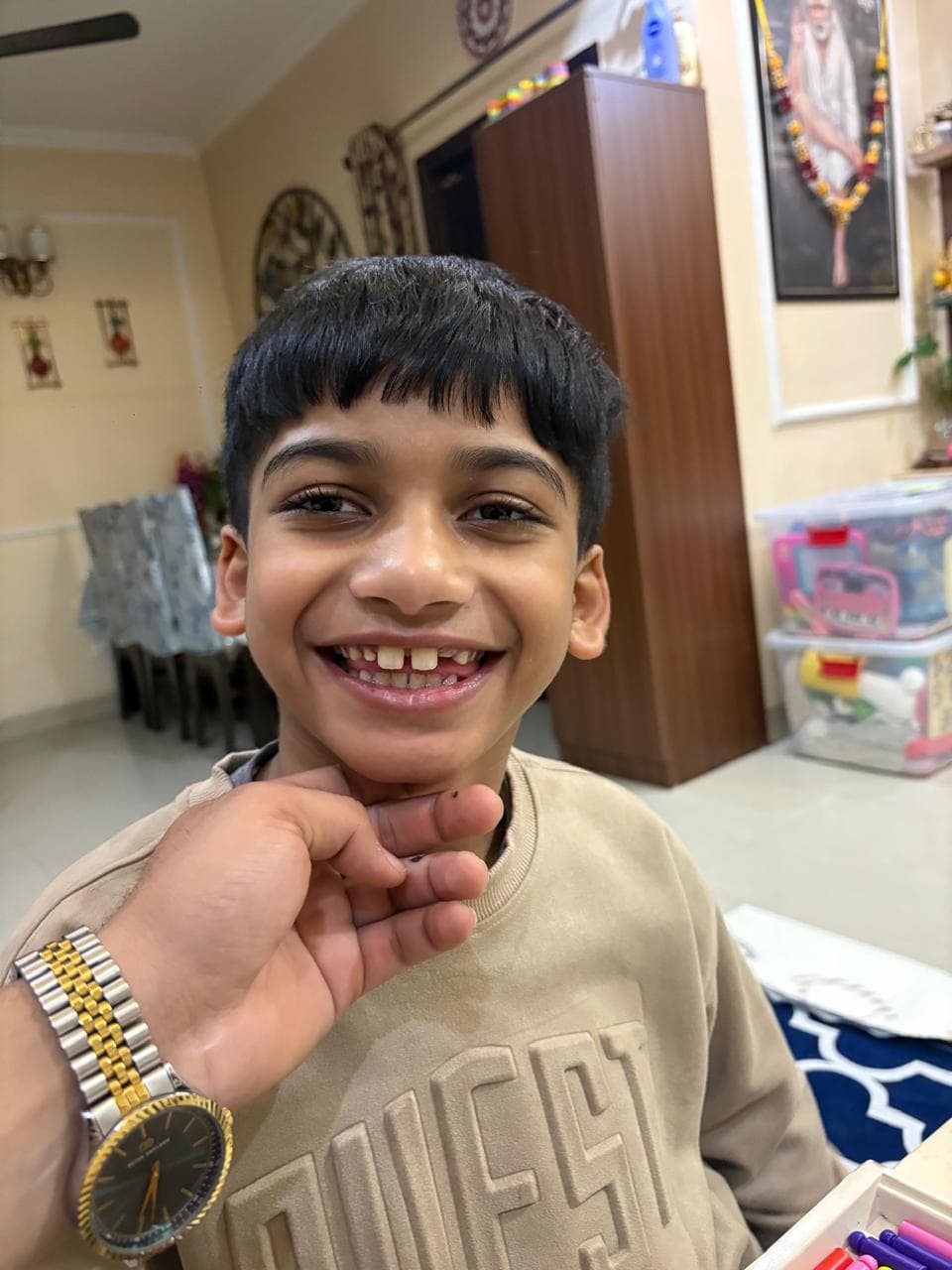 Smiling, confident child